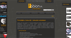 Desktop Screenshot of fabion.hu