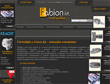 Tablet Screenshot of fabion.hu